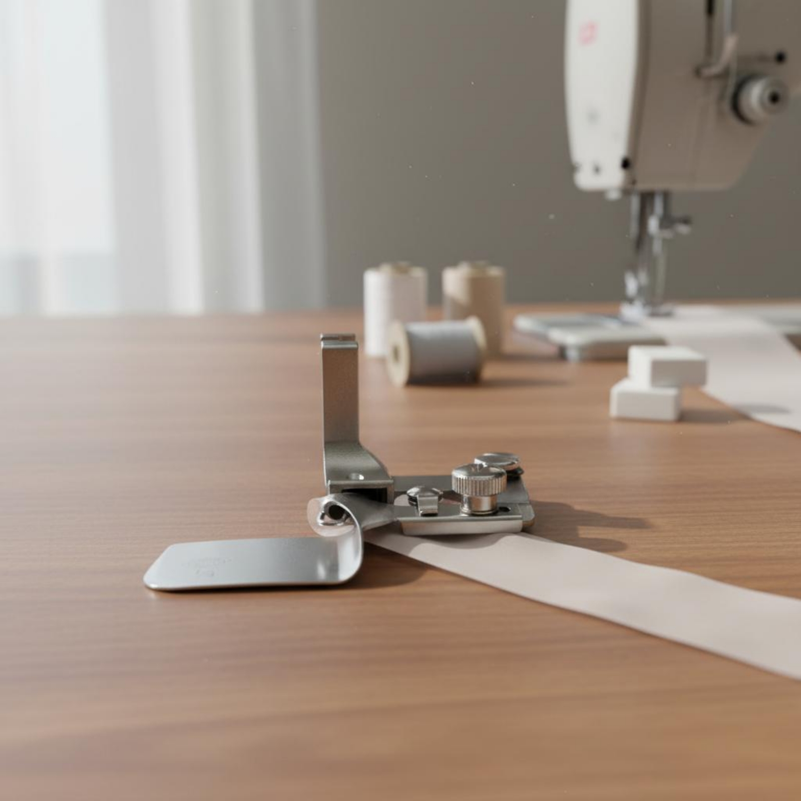 Curved Hem Presser Foot Long-L - Sewing Hemming recension och pris