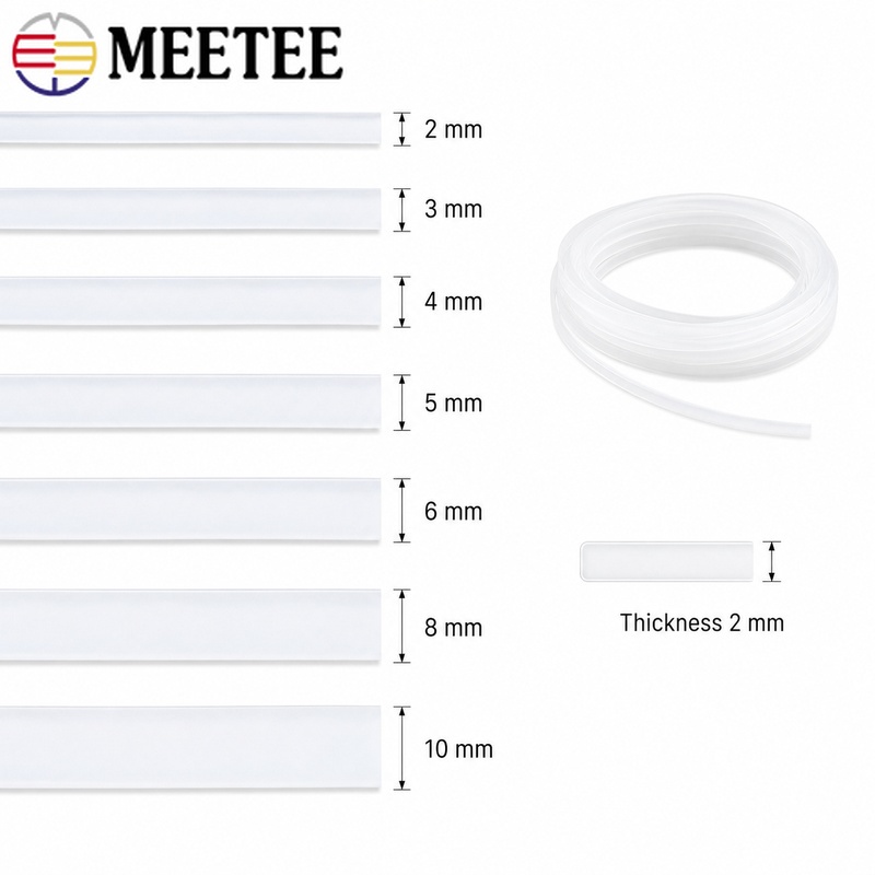 Meetee 10Meters Clear Polyeste - Textile Sewing Support recension och pris