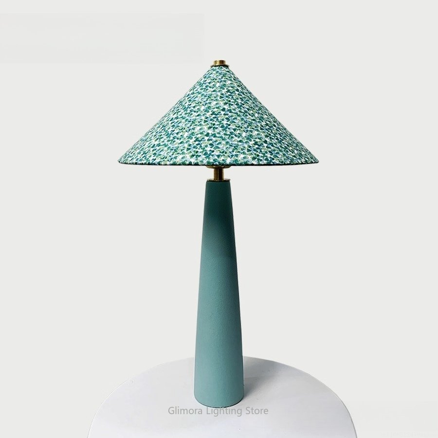 Teal Umbrella Shape Table Lamp - Century Textile & Sewing Supply recension och pris