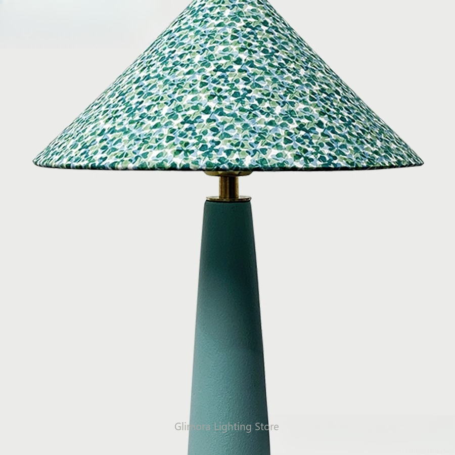 Teal Umbrella Shape Table Lamp - Century Textile & Sewing Supply recension och pris