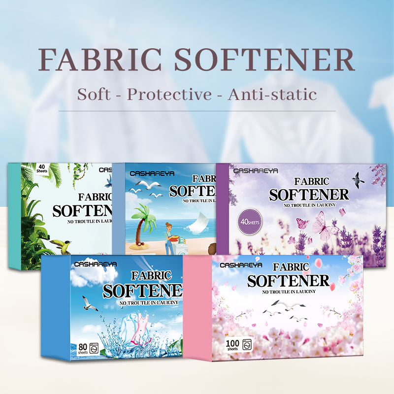 CASHAREYA Dryer Sheets 40pcs F - Fabric Softener Sheet recension och pris