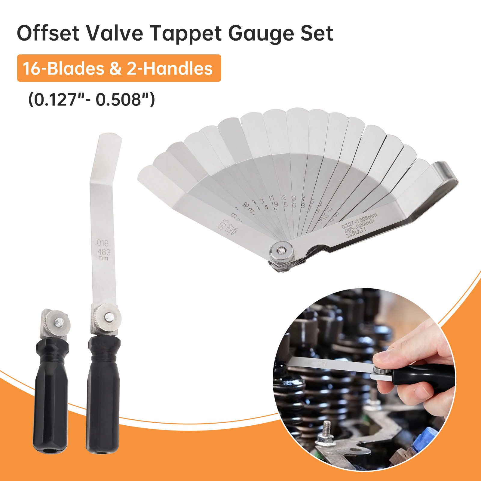 Stainless Steel Offset Valve T - Seam Gauge Metal recension och pris