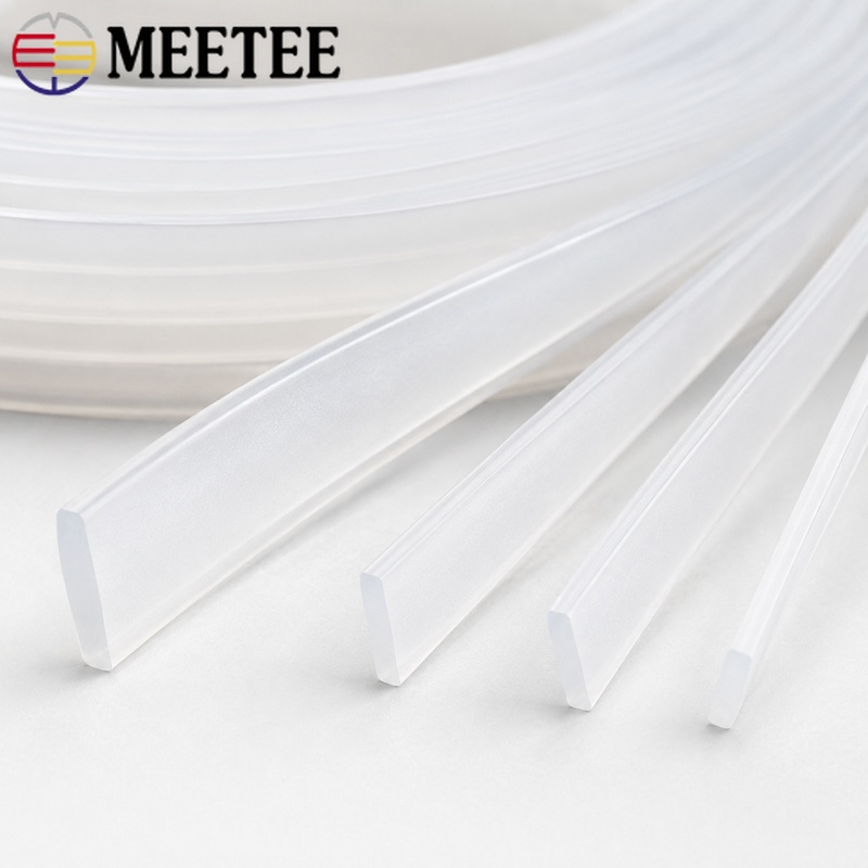 5M 4-12x1.3-2mm Clear Plastic  - Textile Sewing Support recension och pris
