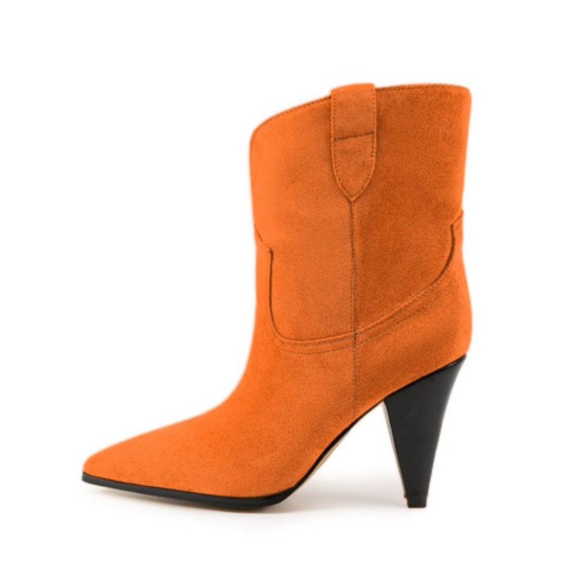 Bicolor Spike Heels Pull On Fa - Sewing Fleece recension och pris