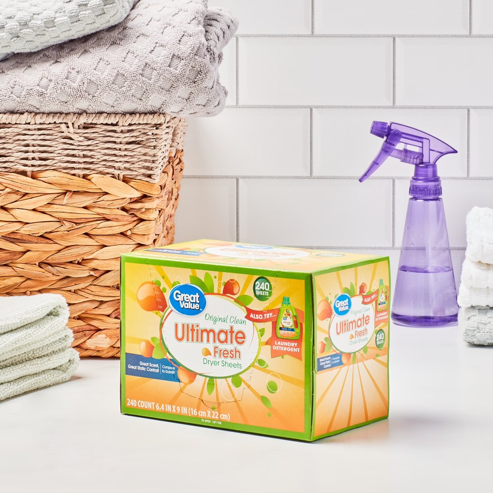Ultimate Fresh Dryer Sheets Or - Fabric Softener Sheet recension och pris