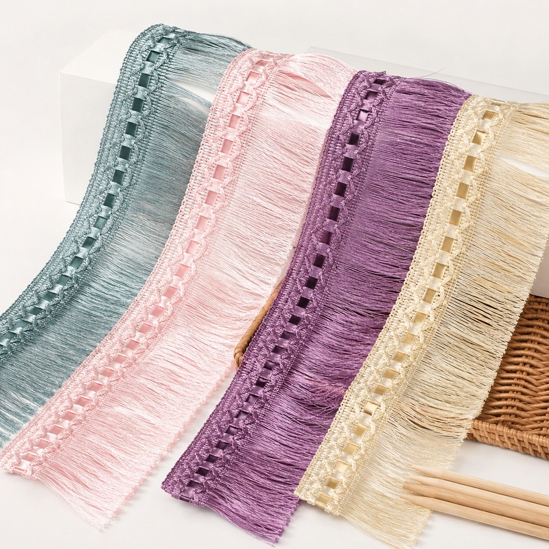 2-10Meters 10cm Nylon Tassel F - Textile And Sewing Supply recension och pris